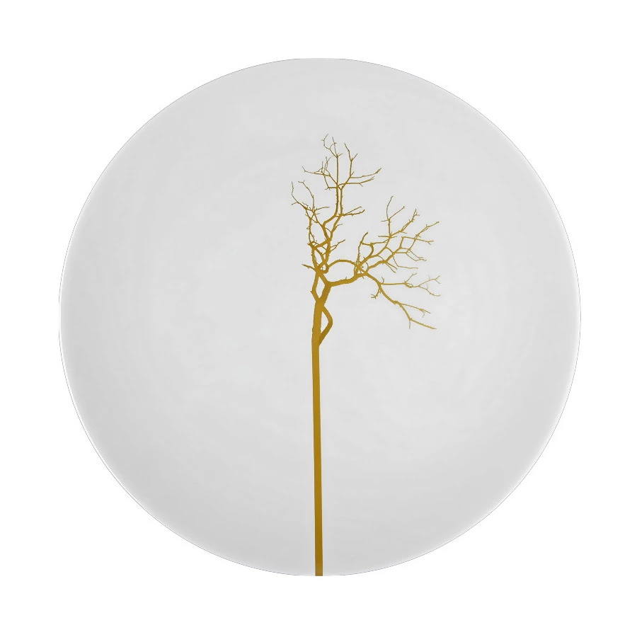 Сервиз столовый Dibbern Золотой лес на 6 персон 21 предмет, фарфор костяной