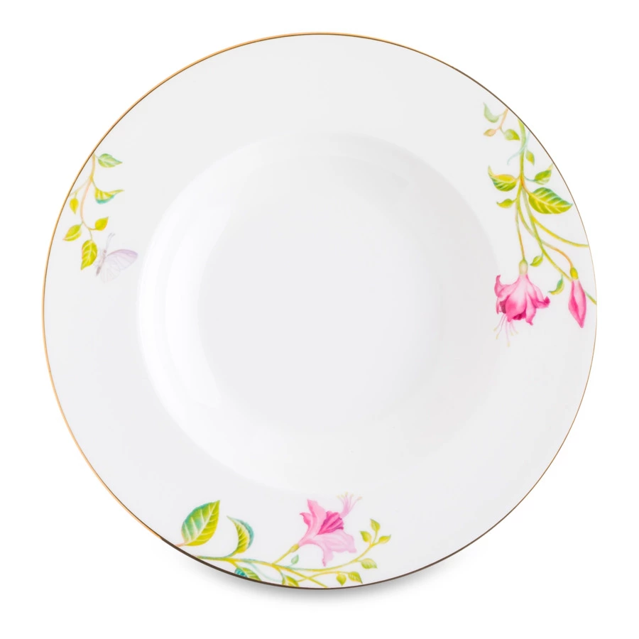 Сервиз столовый ИФЗ Премиум Сад мечты на 6 персон 24 предмета, фарфор костяной