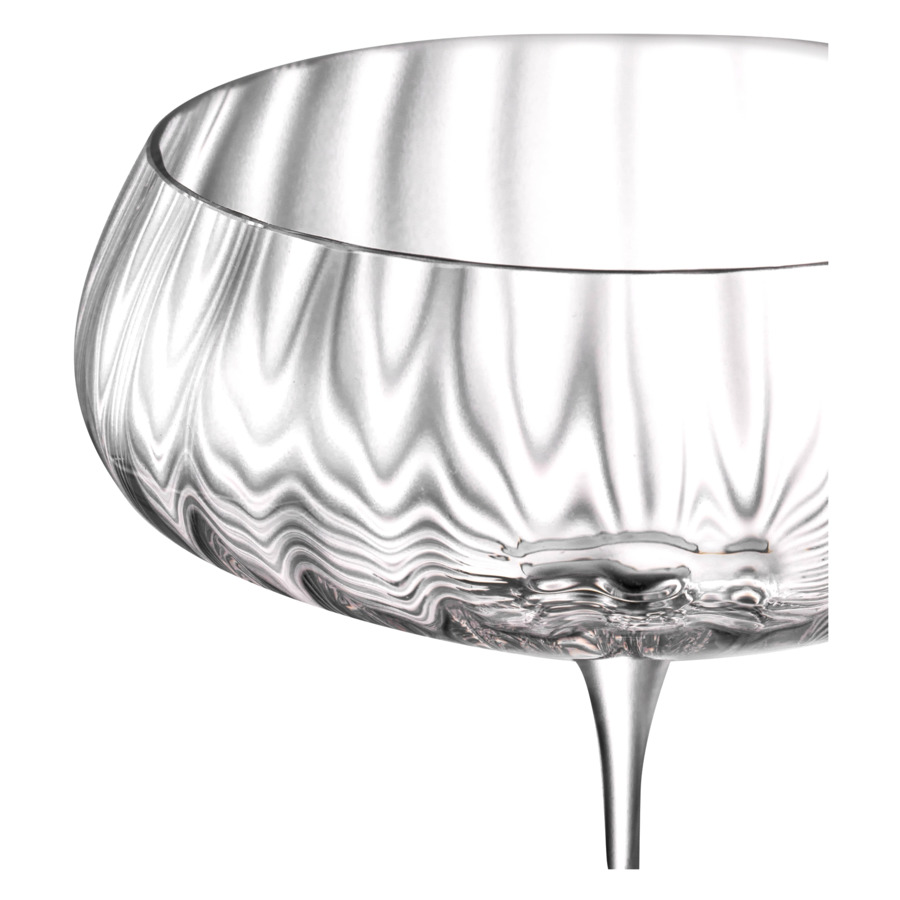 Набор креманок для шампанского Nude Glass Round UP 400 мл, 2 шт, хрусталь