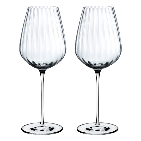 Набор бокалов для белого вина Nude Glass Round UP 350 мл, 2 шт, стекло хрустальное