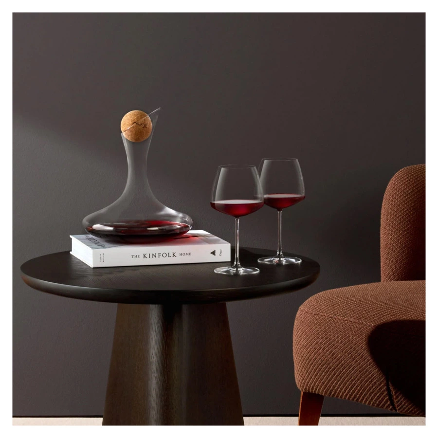 Декантер для вина с пробкой Nude Glass Oxygen 1,75 л, стекло хрустальное