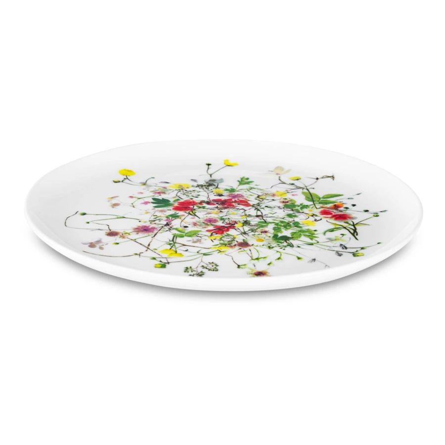 Сервиз чайный Rosenthal Дикие цветы на 6 персон 21 предмет №3, фарфор костяной