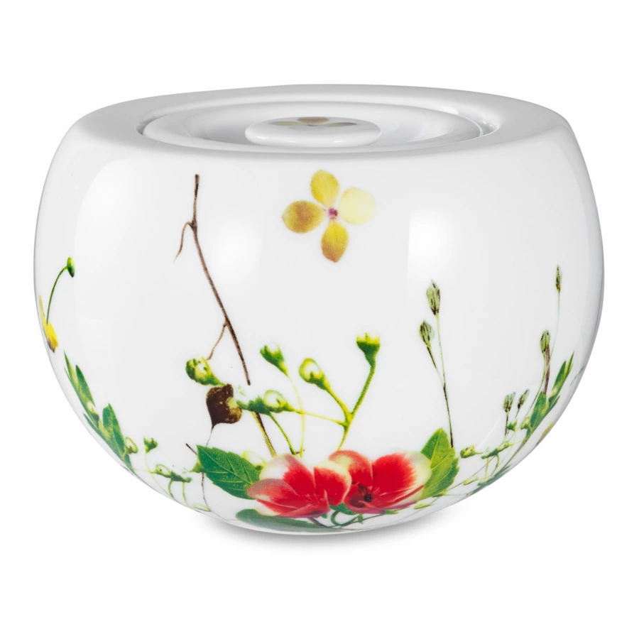 Сервиз чайный Rosenthal Дикие цветы на 6 персон 21 предмет №3, фарфор костяной