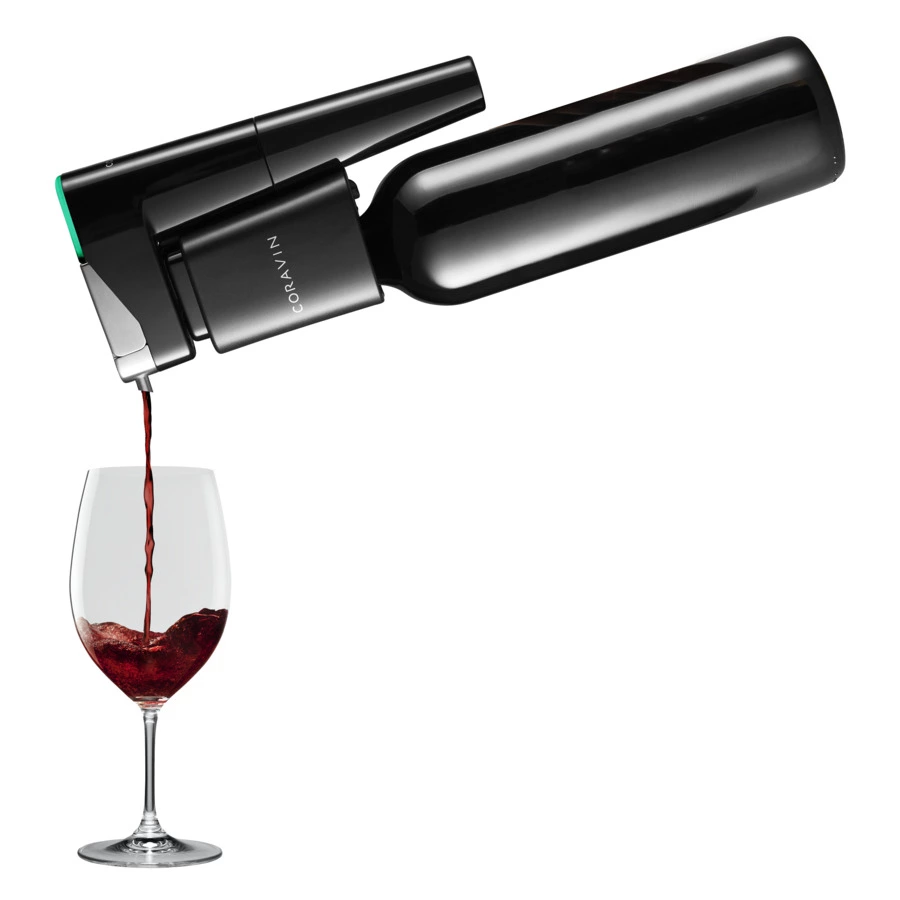 Система подачи вина по бокалам Coravin model eleven black, 11х11х31 см
