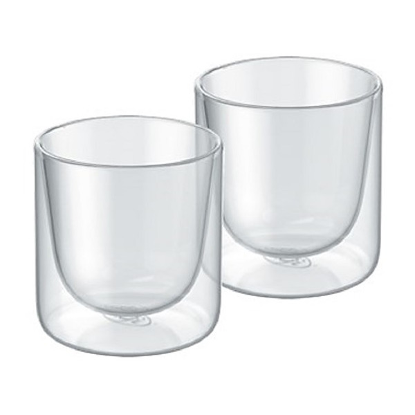Набор стаканов из двойного стекла Alfi 80 мл, 2 шт, боросиликатное стекло, п/к (481192)