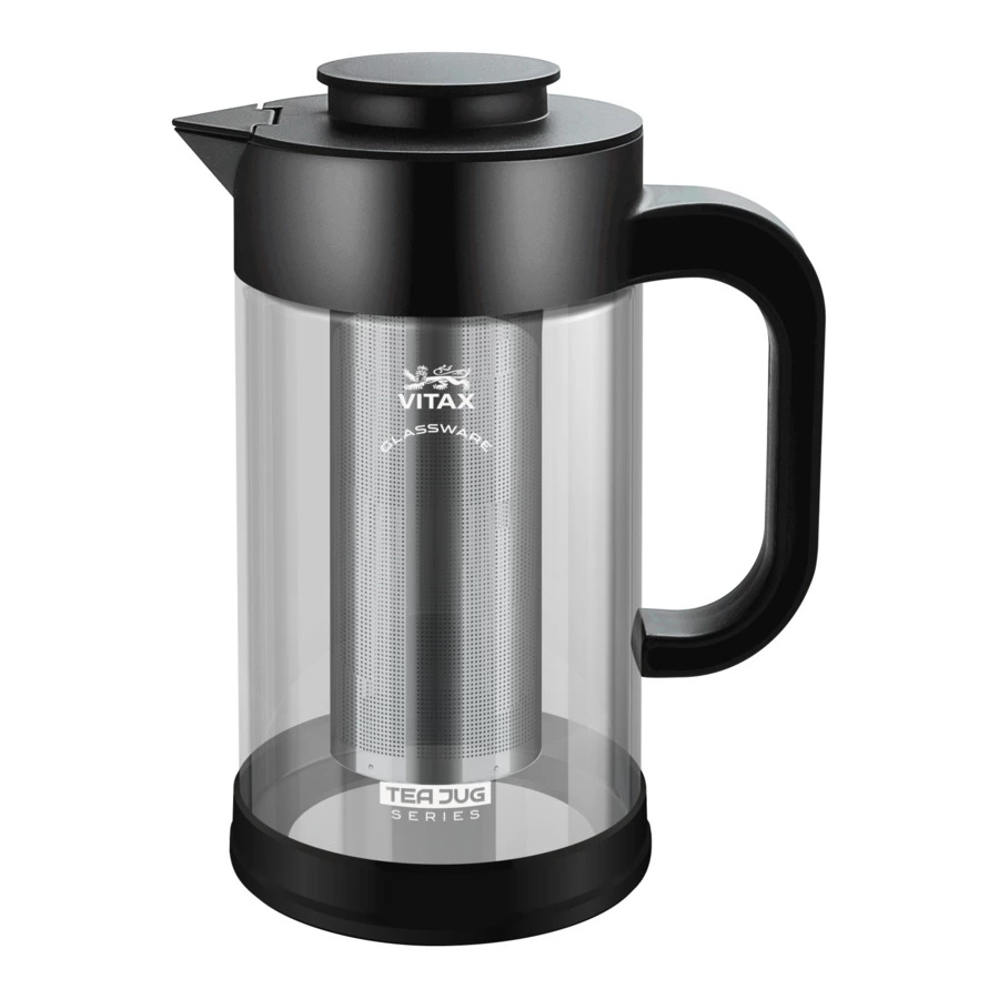 Чайник заварочный Vitax Teajug 900 мл, боросиликатное стекло