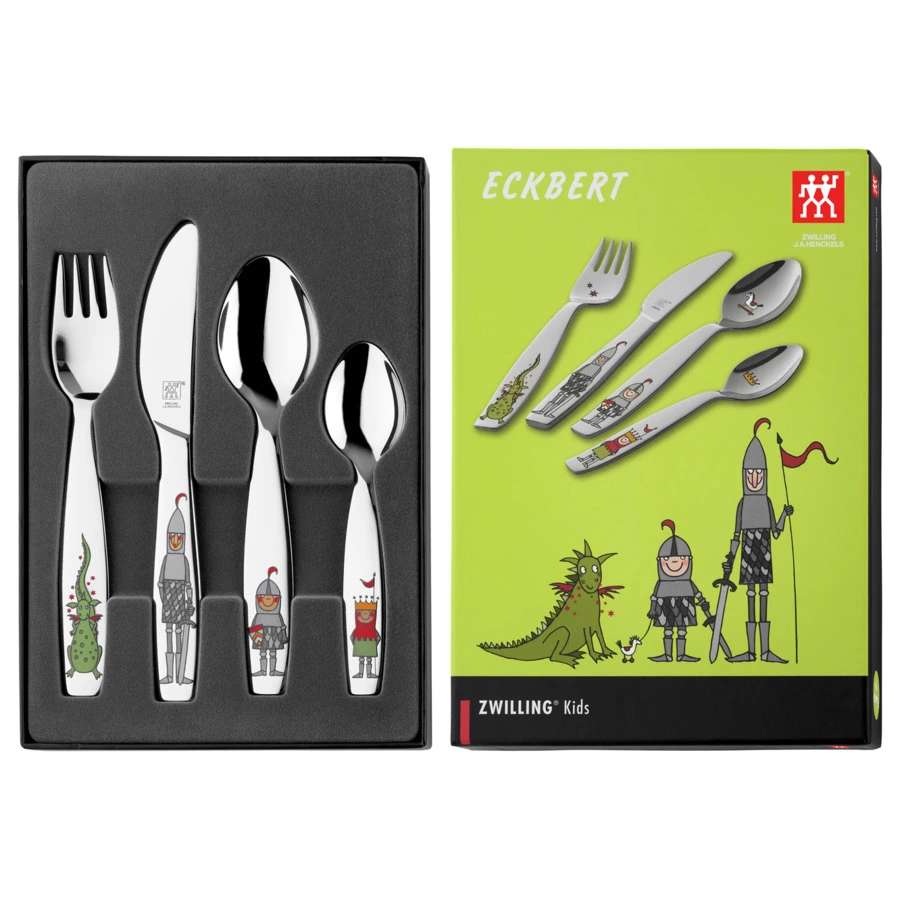 Набор детских столовых приборов Zwilling Экберт 4 предмета, сталь нержавеющая
