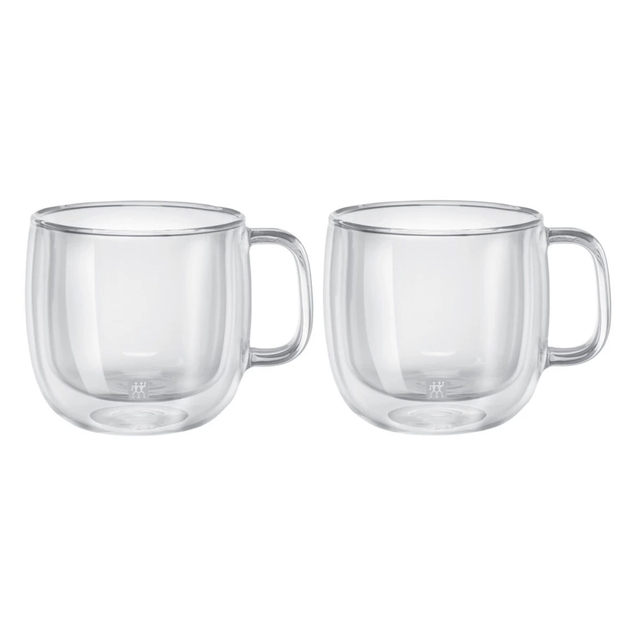 Набор кружек для капучино Zwilling 450 мл 2 шт, стекло термостойкое