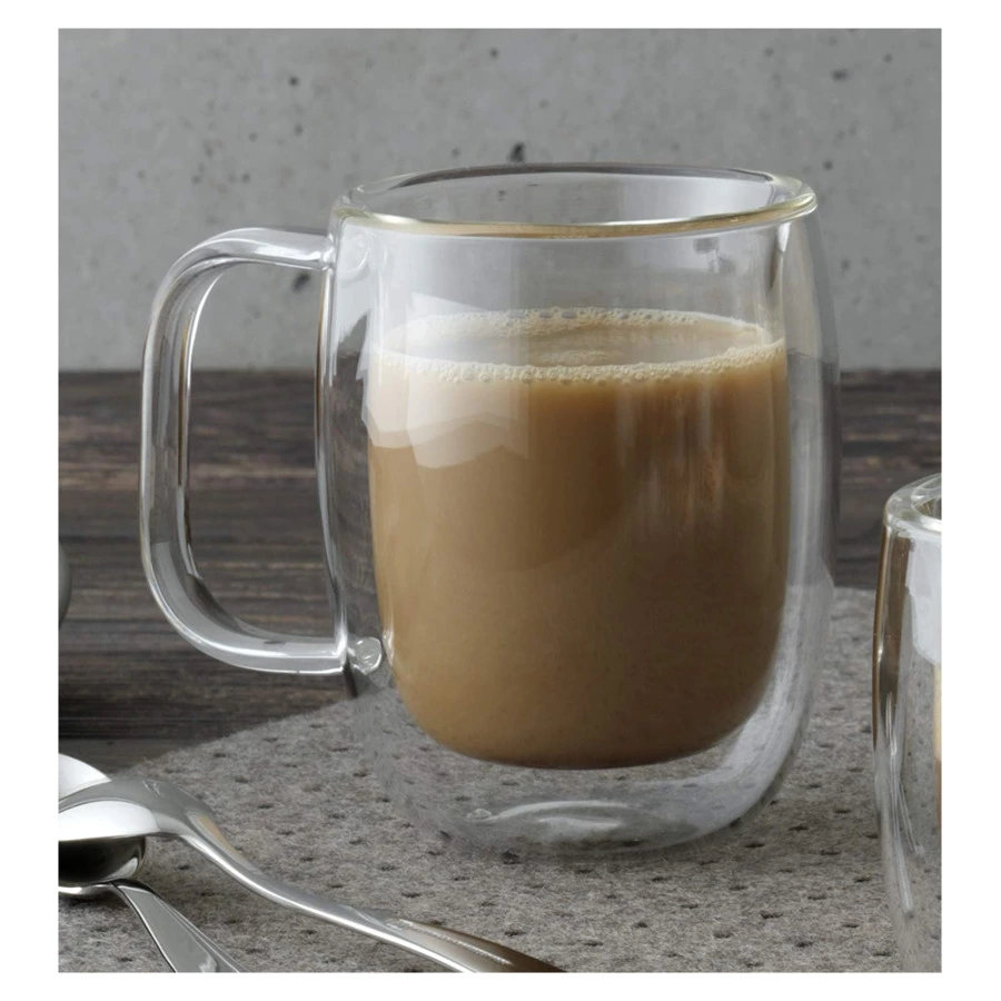 Набор кружек для латте макиато Zwilling 450 мл, 2 шт, стекло термостойкое
