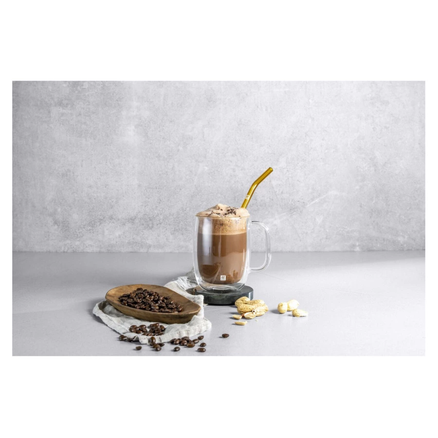 Набор кружек для латте макиато Zwilling 450 мл, 2 шт, стекло термостойкое