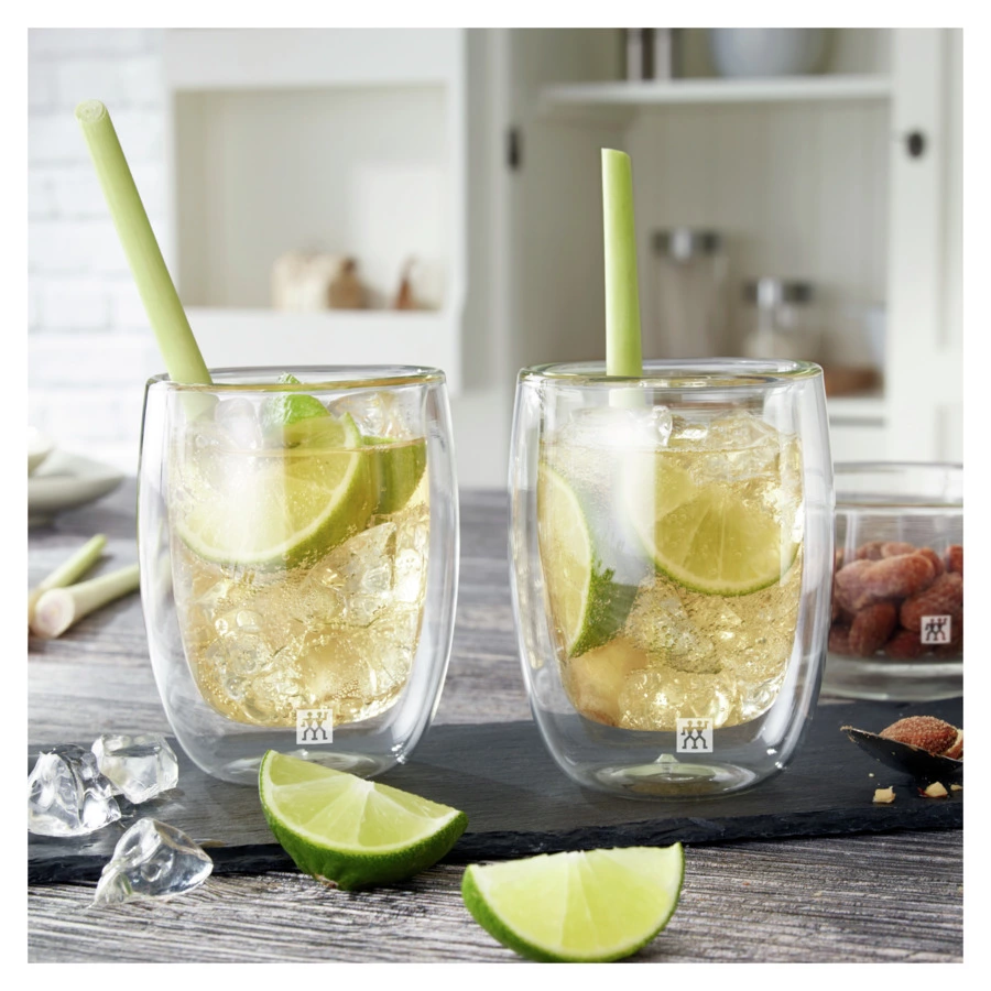 Набор стаканов для кофе Zwilling 200 мл, 2 шт, стекло термостойкое