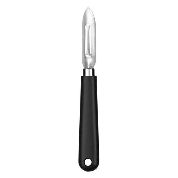 Овощечистка Deglon Умная Кухня, сталь нержавеющая, черная, ручка пластик