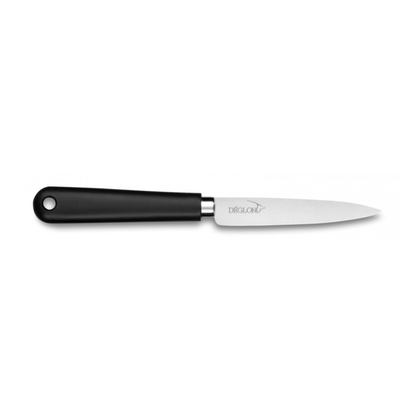 Нож для овощей Deglon 10 см, остроконечное лезвие, сталь нержавеющая, ручка пластик