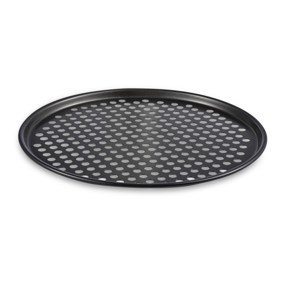 Форма для пиццы перфорированная круглая MasterClass 33 см, углеродистая сталь