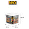 Контейнер для сыпучих продуктов с вакуумной крышкой WO HOME CLICK 850 мл, 12,3х12,3х10,5 см, пластик