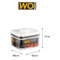 Контейнер для сыпучих продуктов с вакуумной крышкой WO HOME CLICK 520 мл, 12,3х10,5х7,7 см, пластик