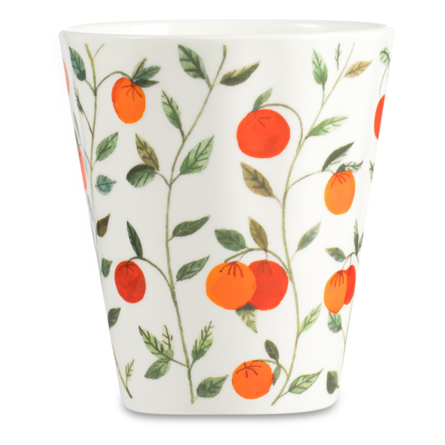 Кружка Just Mugs Heritage Фруктовый сад Апельсины 370 мл, фарфор костяной