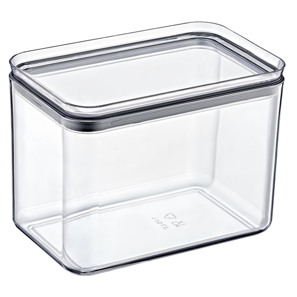 Контейнер для сыпучих продуктов с крышкой для ящика стола Emhouse 1,75 л, 10,5х16,5х13 см, пластик