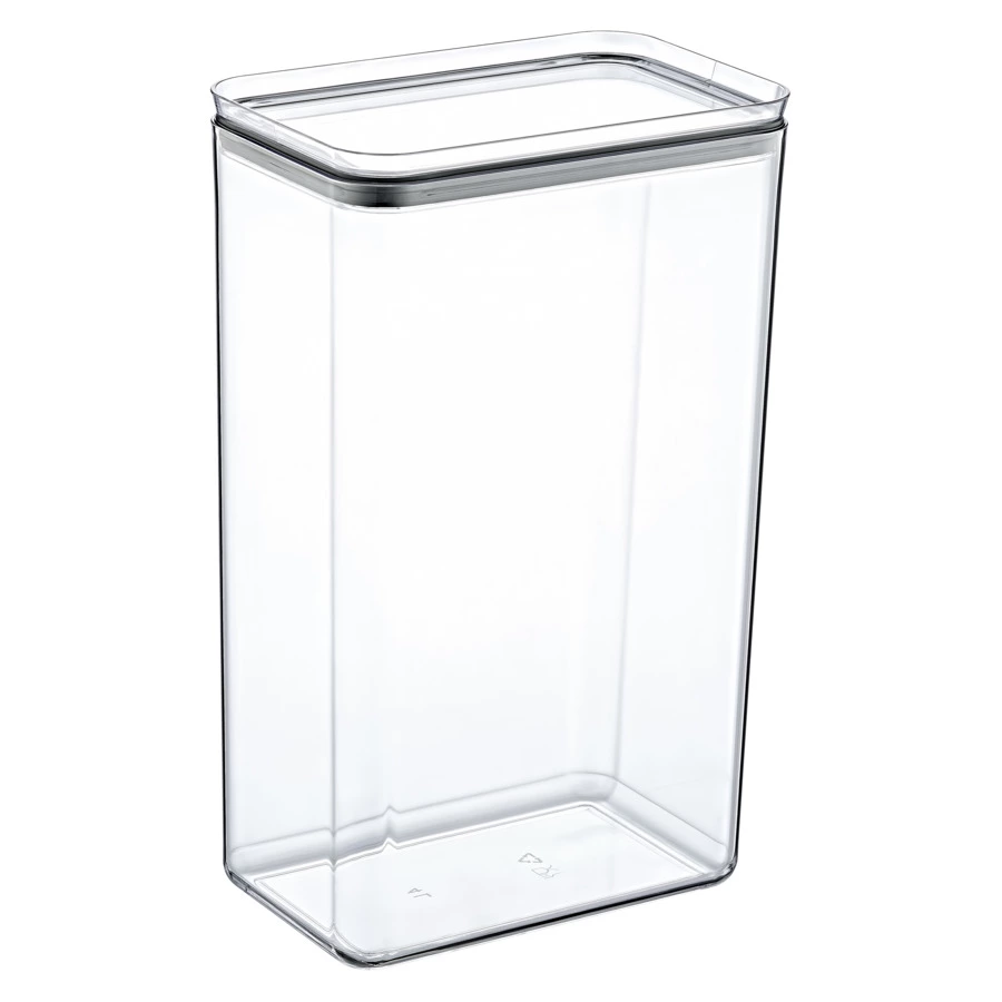 Контейнер для сыпучих продуктов с крышкой для ящика стола Emhouse 4 л, 10,5х16,5х26 см, пластик