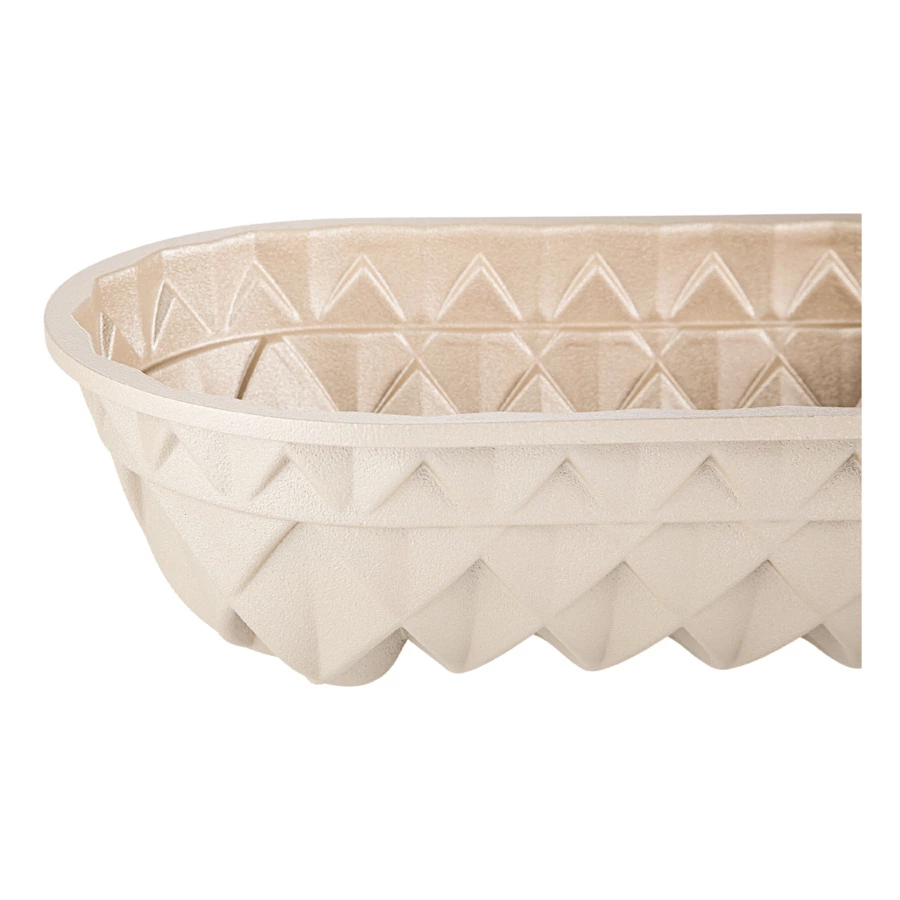 Форма для выпечки овальная WO HOME 3D Magic Baking 26х14,5х7,8 см, 1,2 л, алюминий