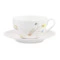 Чашка чайная с блюдцем Mix&Match Home Ирис 200 мл, фарфор