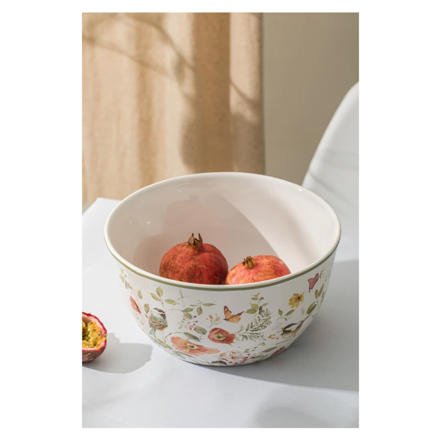 Салатник глубокий Certified Int. Песня природы 28 см, h14 см, керамика