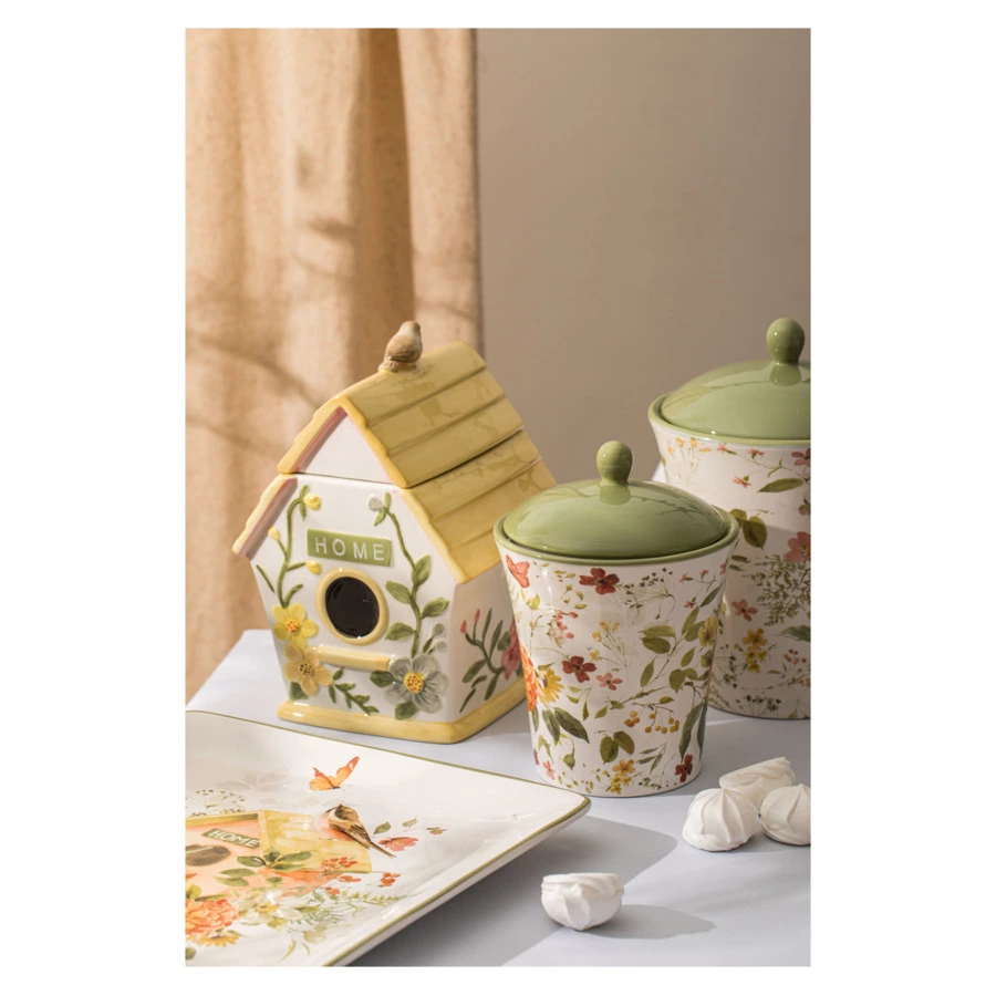 Банка для печенья 3D Certified Int. Песня природы 30 см, керамика