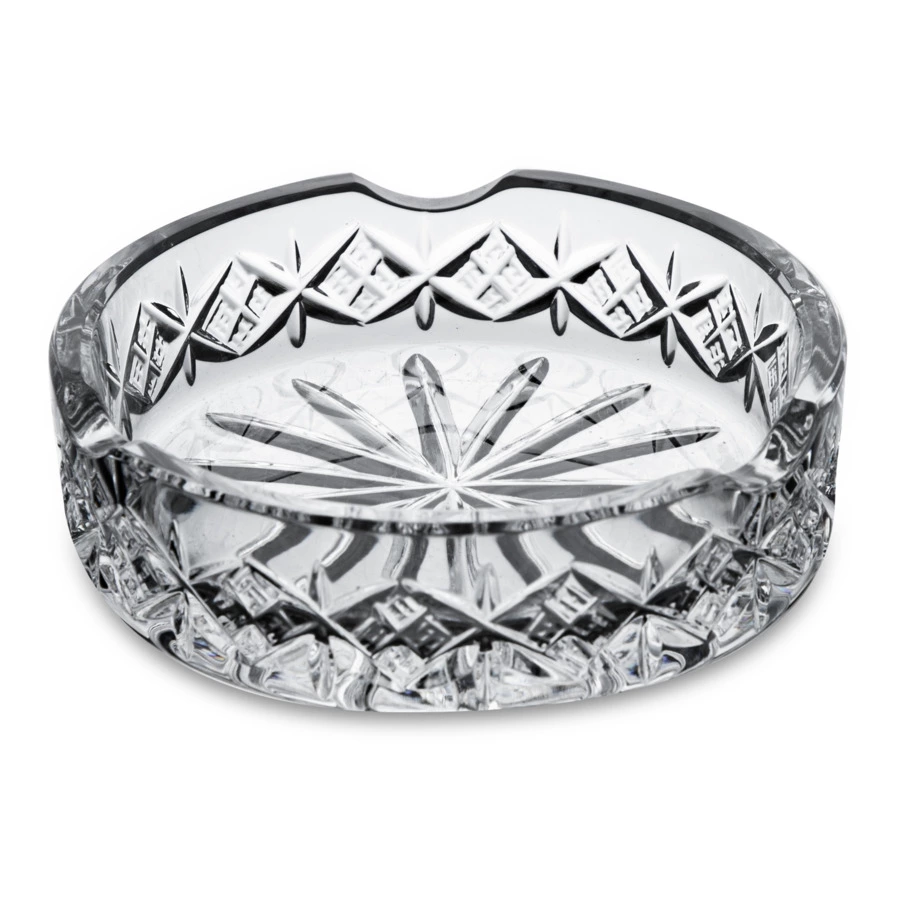 Набор для виски Неман Респект, штоф 750 мл, стакан 6 шт, 330 мл, пепельница, хрусталь, п/к