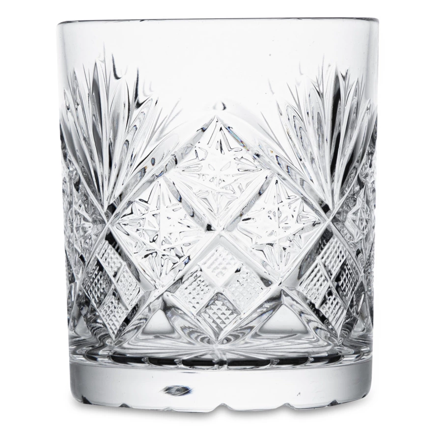 Набор для виски Неман Респект, штоф 750 мл, стакан 6 шт, 330 мл, пепельница, хрусталь, п/к