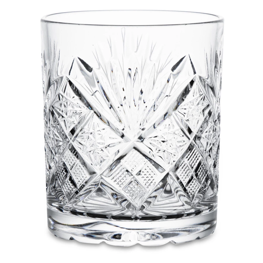 Набор для виски Неман Респект, штоф 750 мл, стакан 6 шт, 330 мл, пепельница, хрусталь, п/к