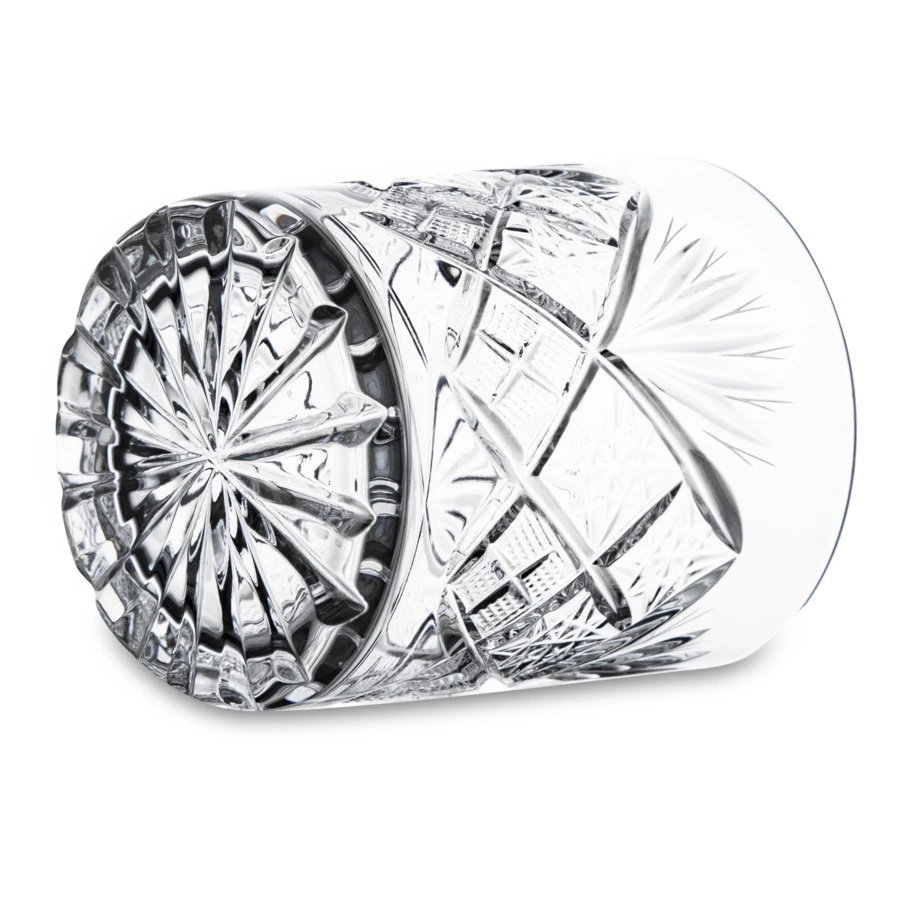 Набор для виски Неман Респект, штоф 750 мл, стакан 6 шт, 330 мл, пепельница, хрусталь, п/к