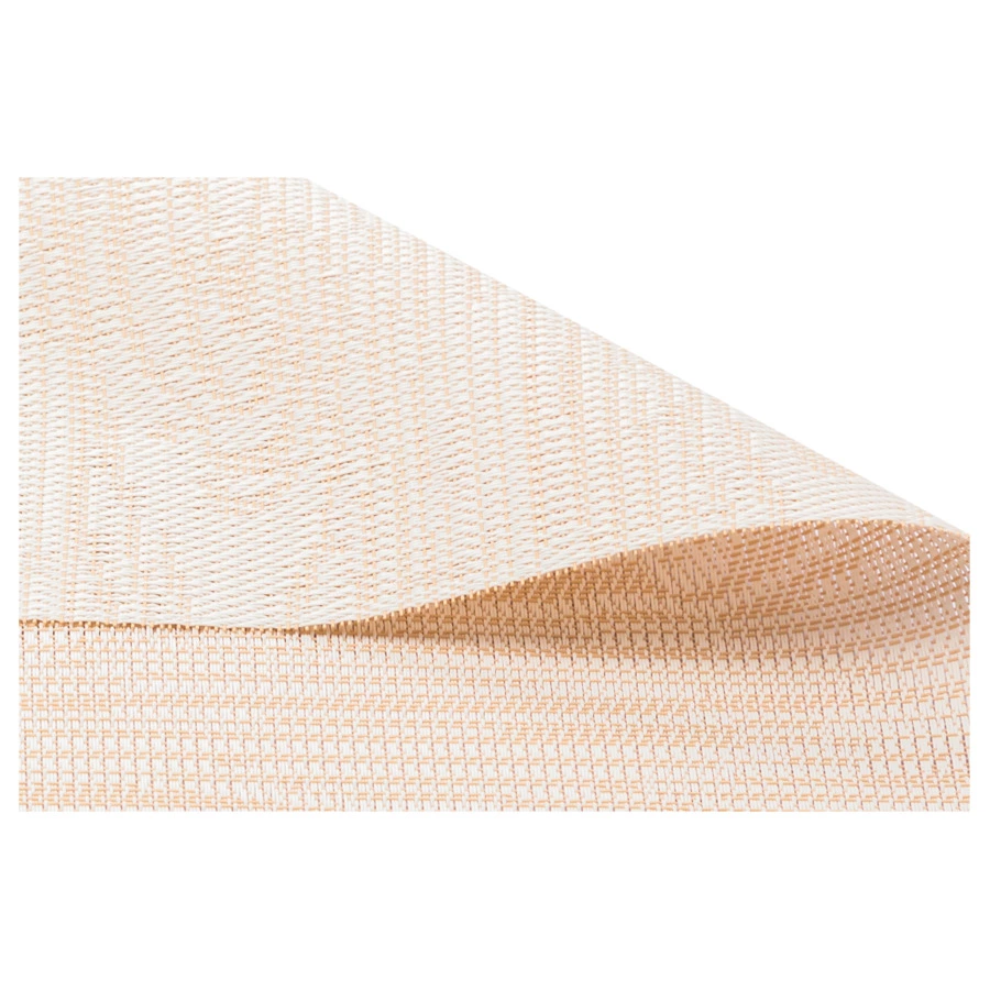 Салфетка подстановочная прямоугольная WO HOME OAK 33х48 см, двусторонняя, кремовая, ПВХ, полиэстер