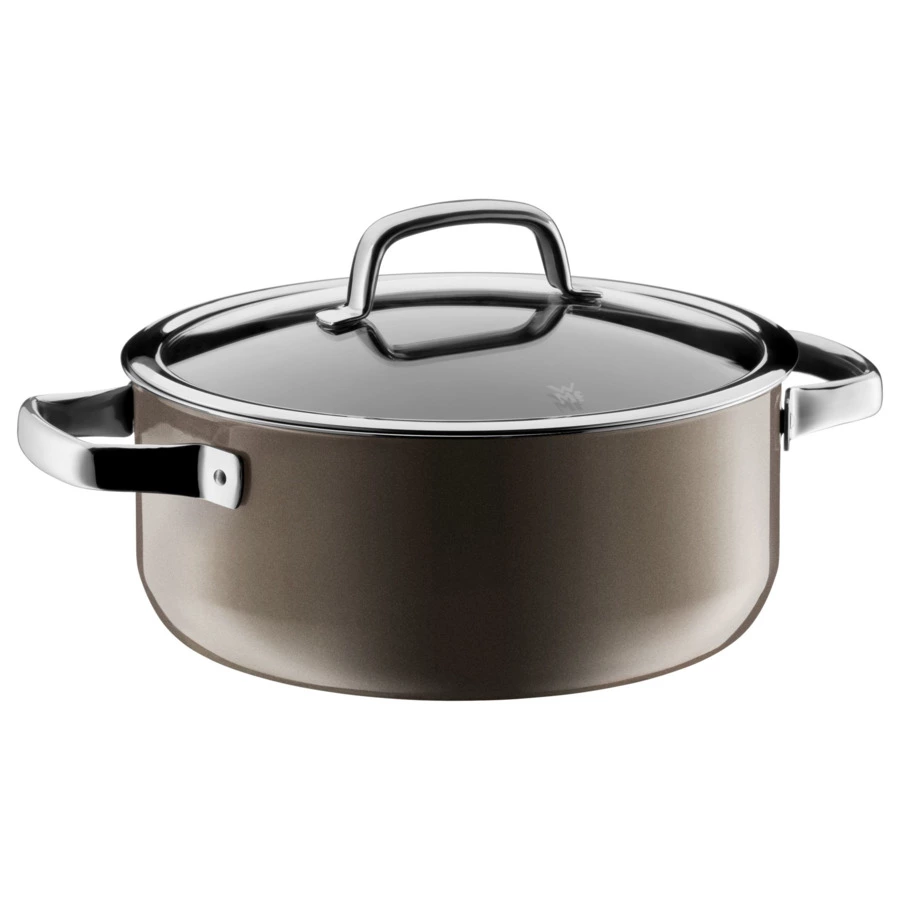 Кастрюля низкая WMF Fusiontec 24 см, 4,4 л, сталь нержавеющая