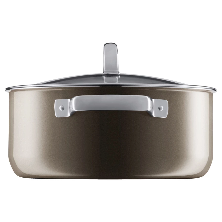 Кастрюля низкая WMF Fusiontec 24 см, 4,4 л, сталь нержавеющая