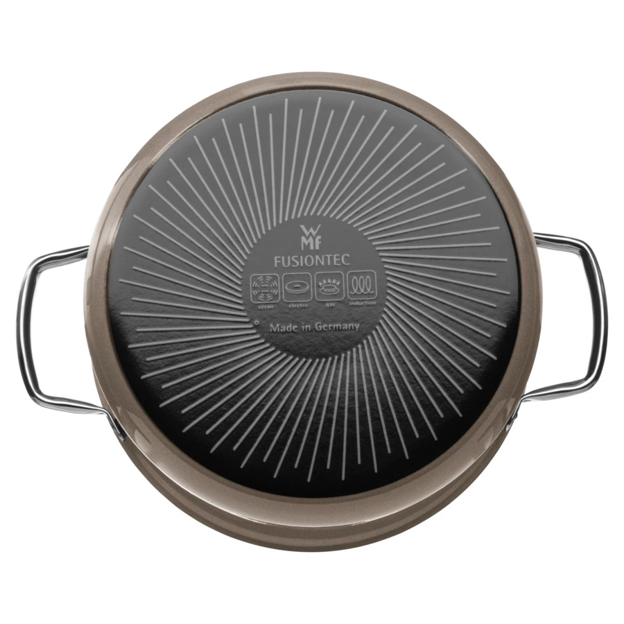 Кастрюля низкая WMF Fusiontec 24 см, 4,4 л, сталь нержавеющая