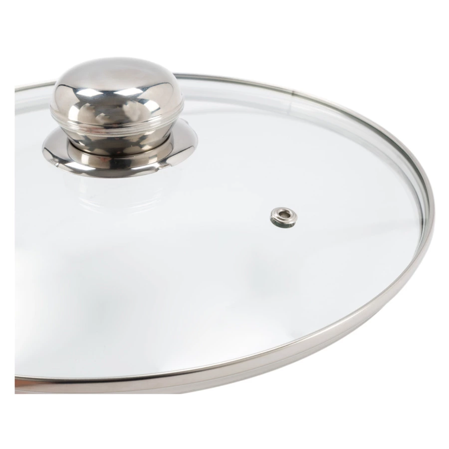 Крышка Barazzoni со стальной ручкой 24 см