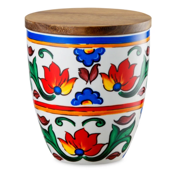 Банка для хранения My Ceramic Story Тоскана 12 см 450 мл, фарфор твердый