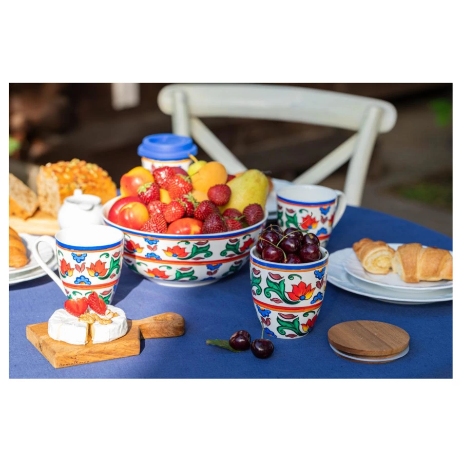 Банка для хранения My Ceramic Story Тоскана 12 см 450 мл, фарфор твердый