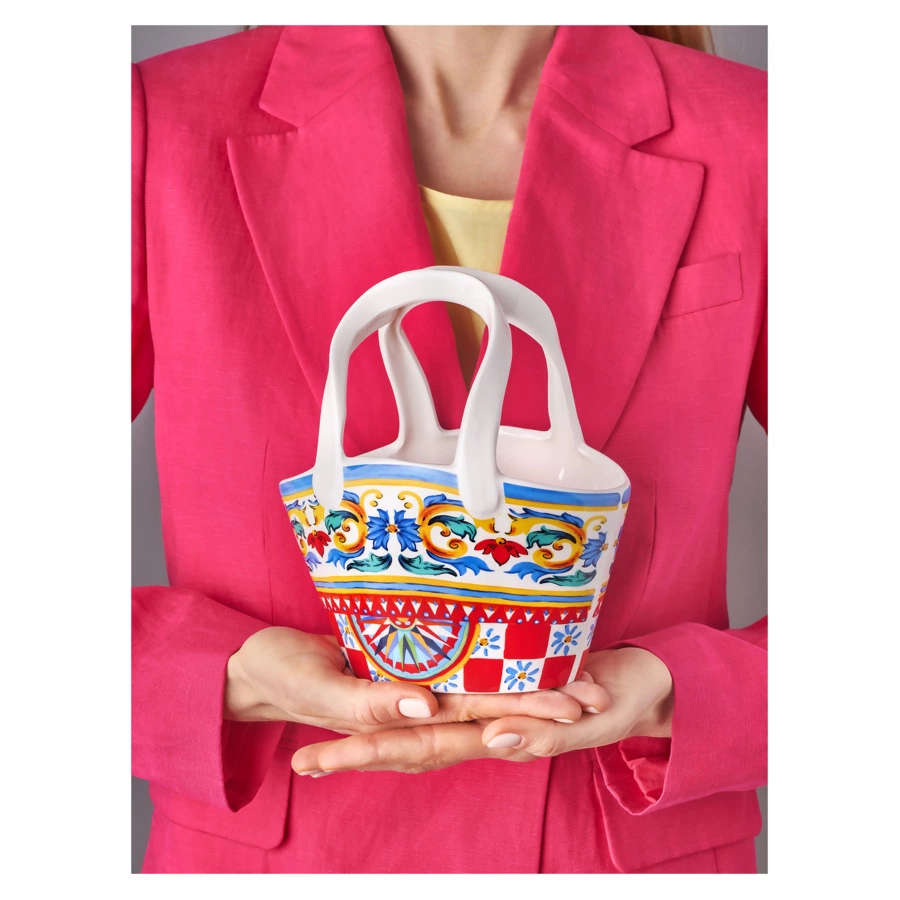 Ваза для цветов My Ceramic Story Сицилия 28 см, керамика, ручная работа