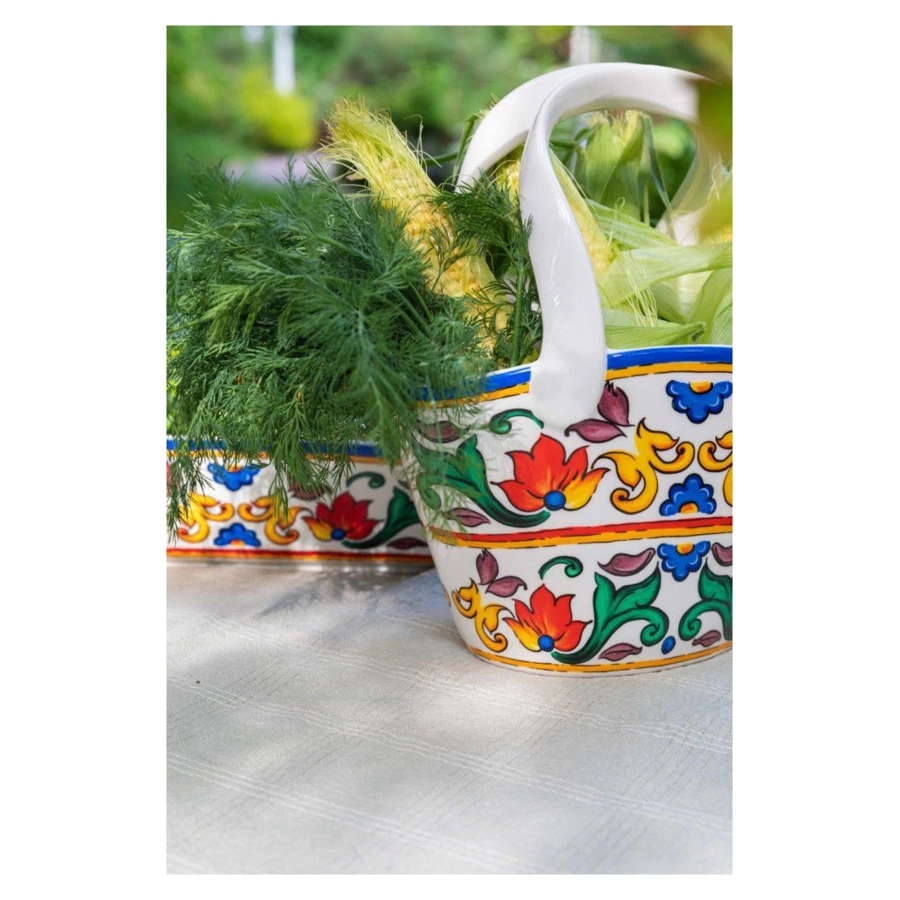 Ваза для цветов My Ceramic Story Тоскана 28 см, керамика, ручная работа