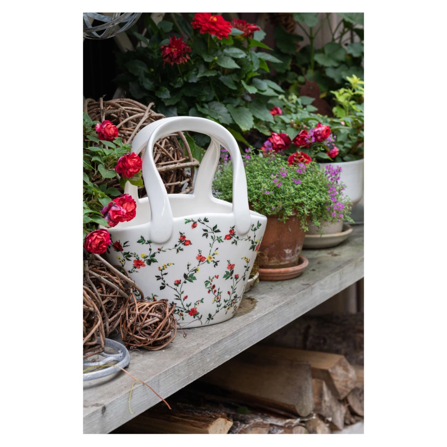 Ваза для цветов My Ceramic Story Эте 28 см, керамика, ручная работа