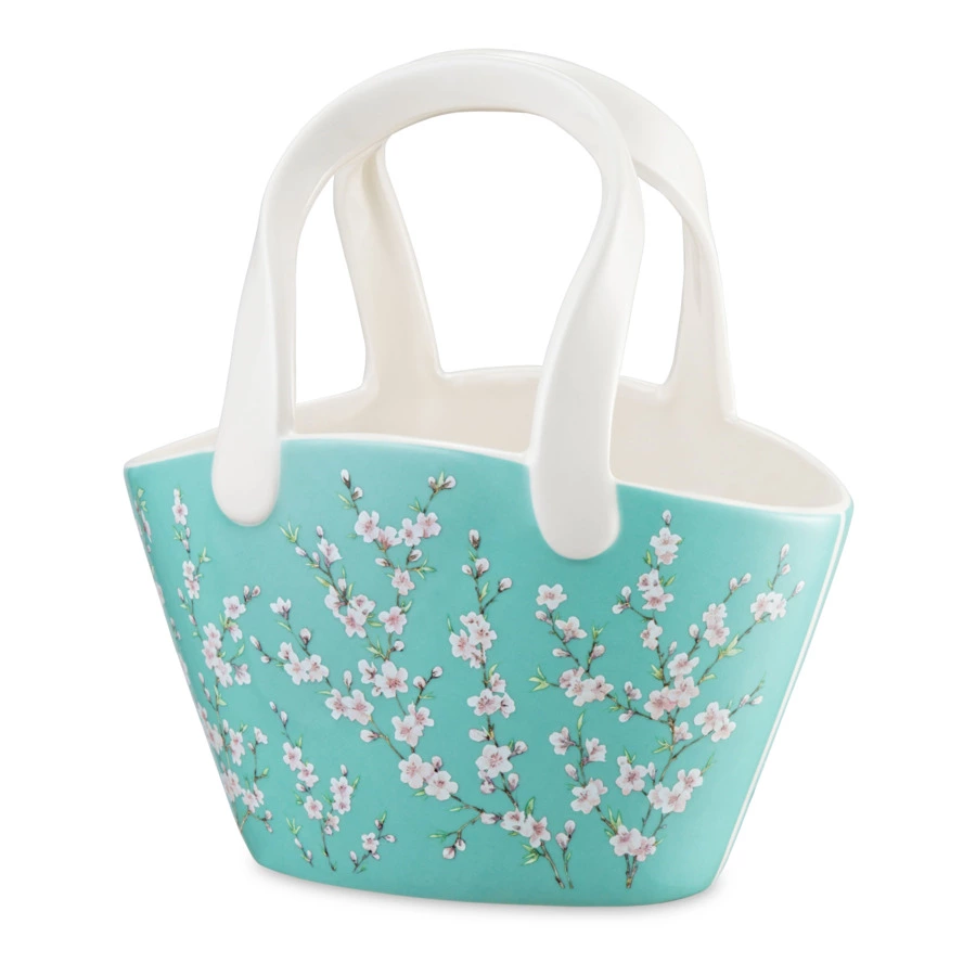 Ваза для цветов My Ceramic Story Миндаль мини 18 см, керамика, ручная работа