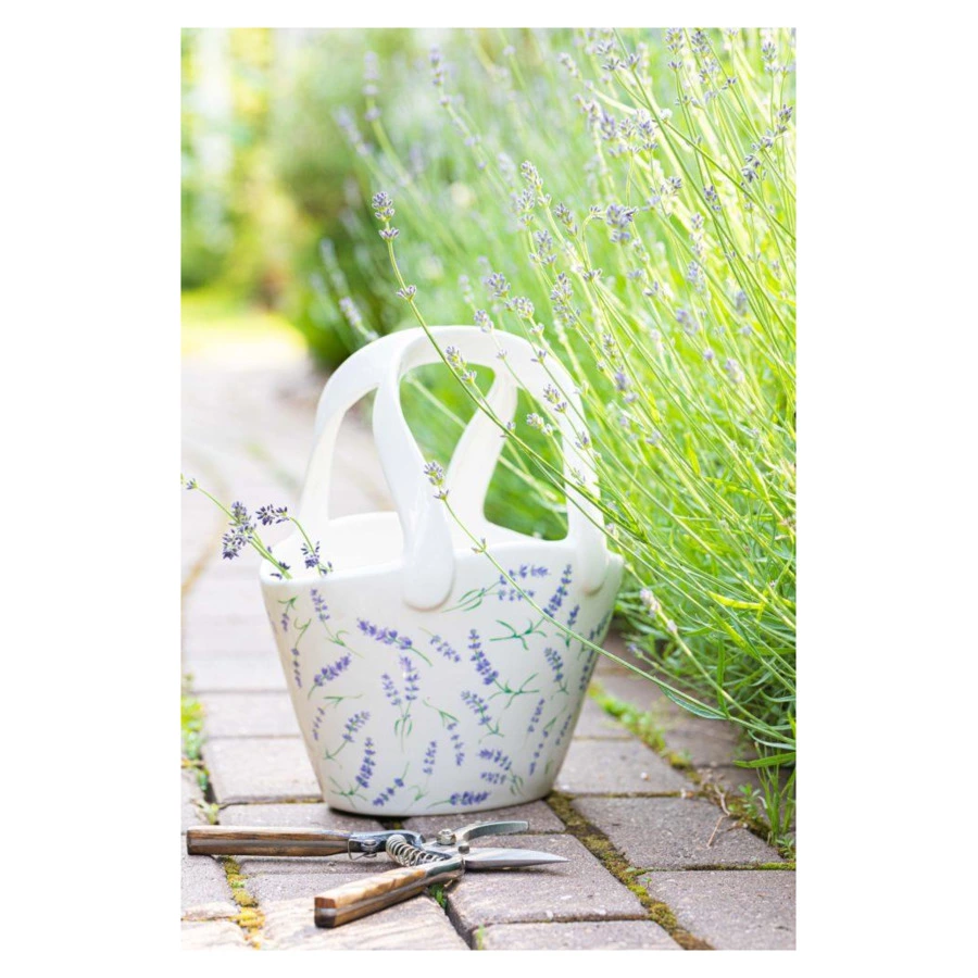 Ваза для цветов My Ceramic Story Лаванда  28 см, керамика, ручная работа