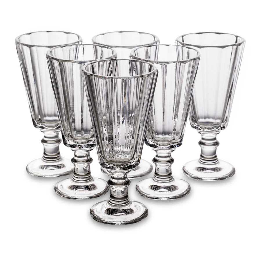 Набор рюмок-лафитников Неман 40 мл, 6 шт, хрусталь - Sale