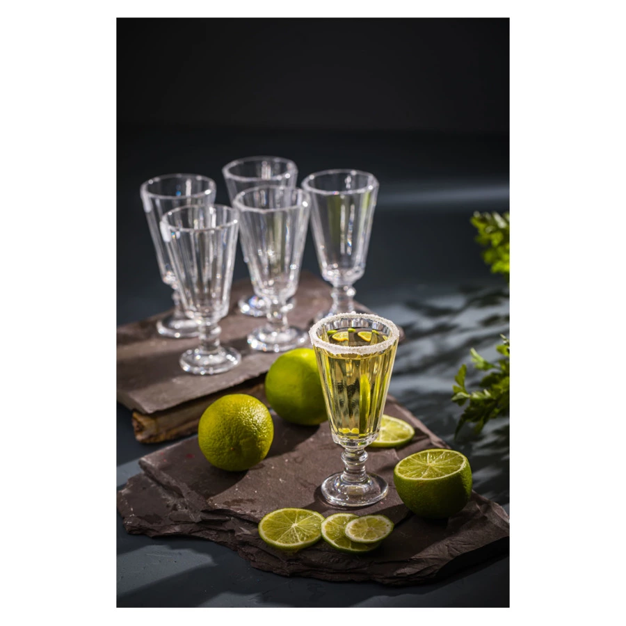 Набор рюмок-лафитников Неман 40 мл, 6 шт, хрусталь - Sale