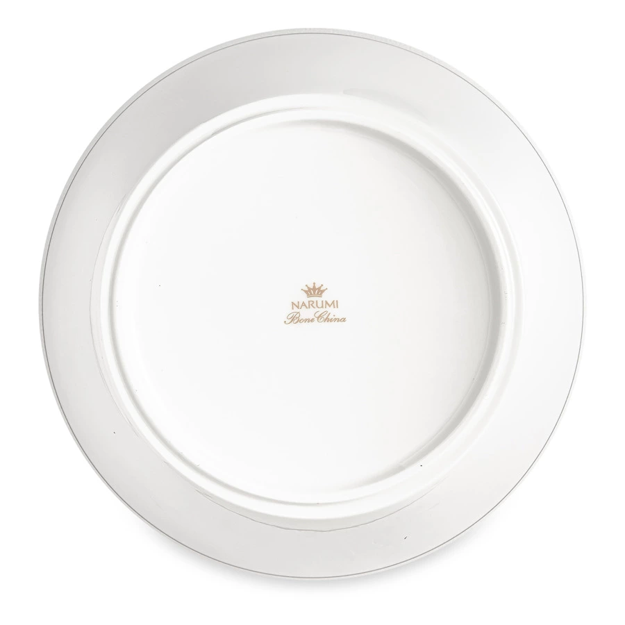 Салатник Narumi Белый жемчуг 23 см, фарфор костяной