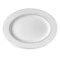 Блюдо овальное Narumi Белый жемчуг 32 см, фарфор костяной
