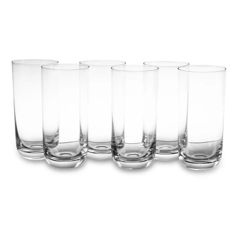 Набор стаканов для воды Krosno Гламур 360 мл, 6 шт, стекло
