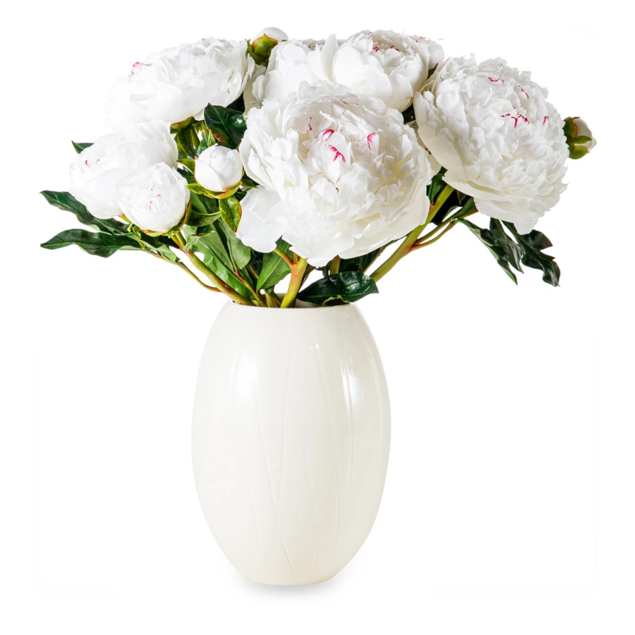 Букет пионов из холодного фарфора