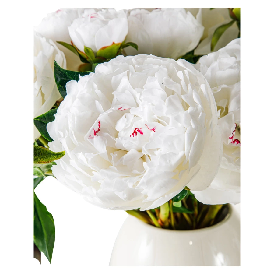 Букет пионов из холодного фарфора